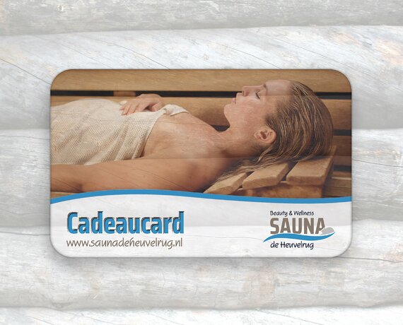 Van storm Rond en rond Verslaafd Cadeaucard vanaf € 25,- | Beauty & Wellness Sauna de Heuvelrug